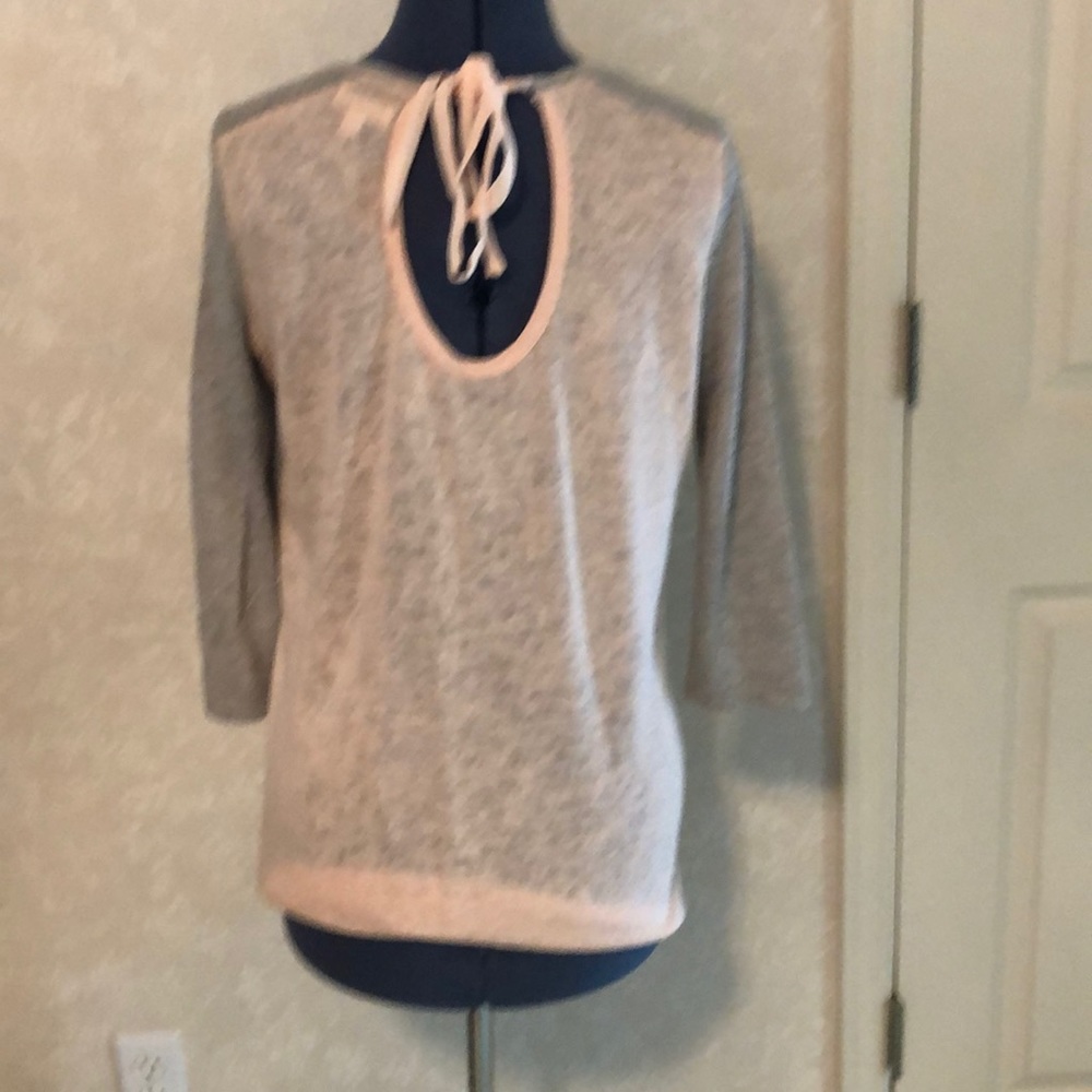 Back Key Hole Sweater